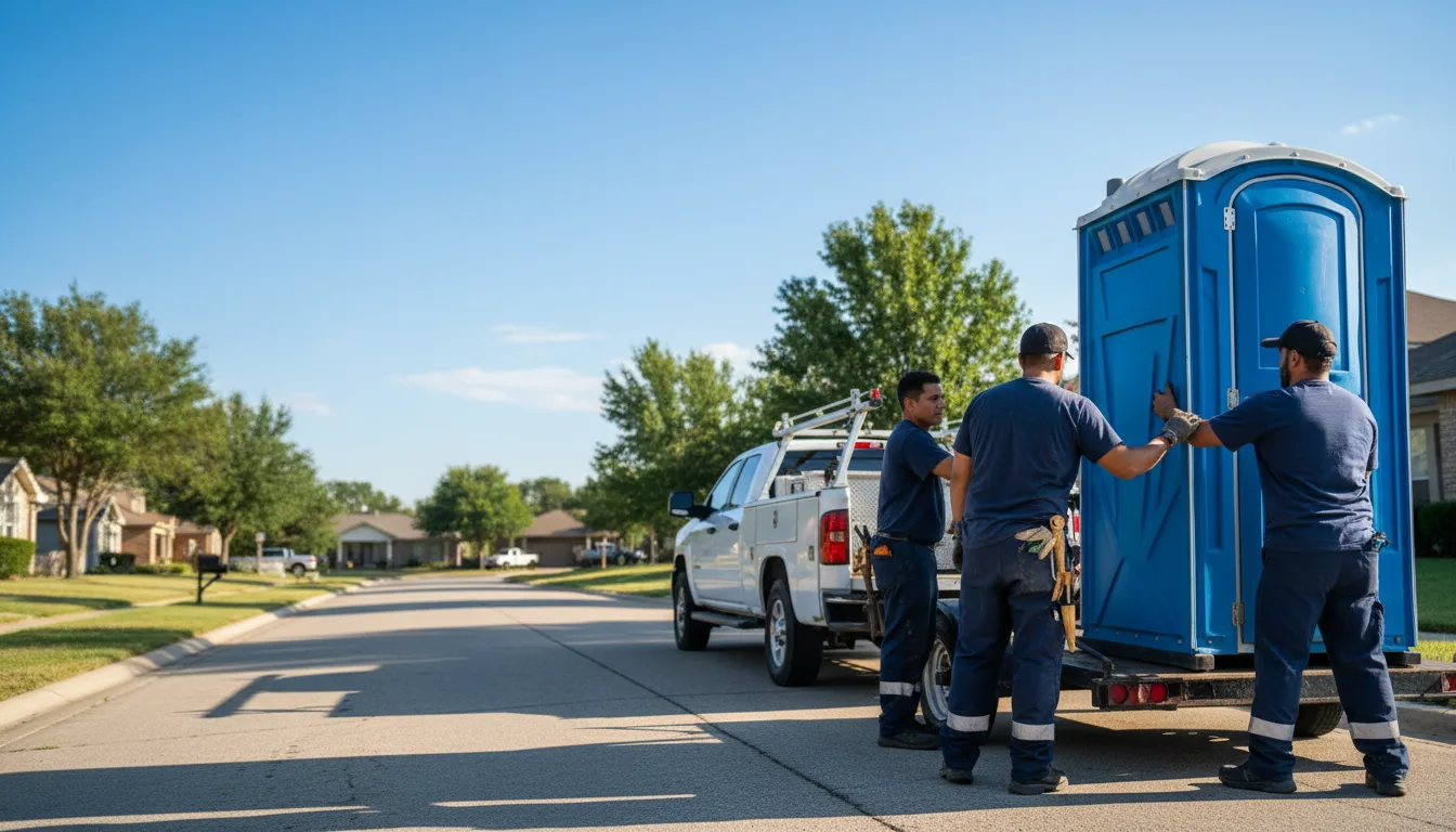 Portable Toilet Rental in De Witt, MO near me